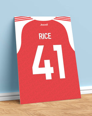 Declan Rice Shirt Poster (25/26)